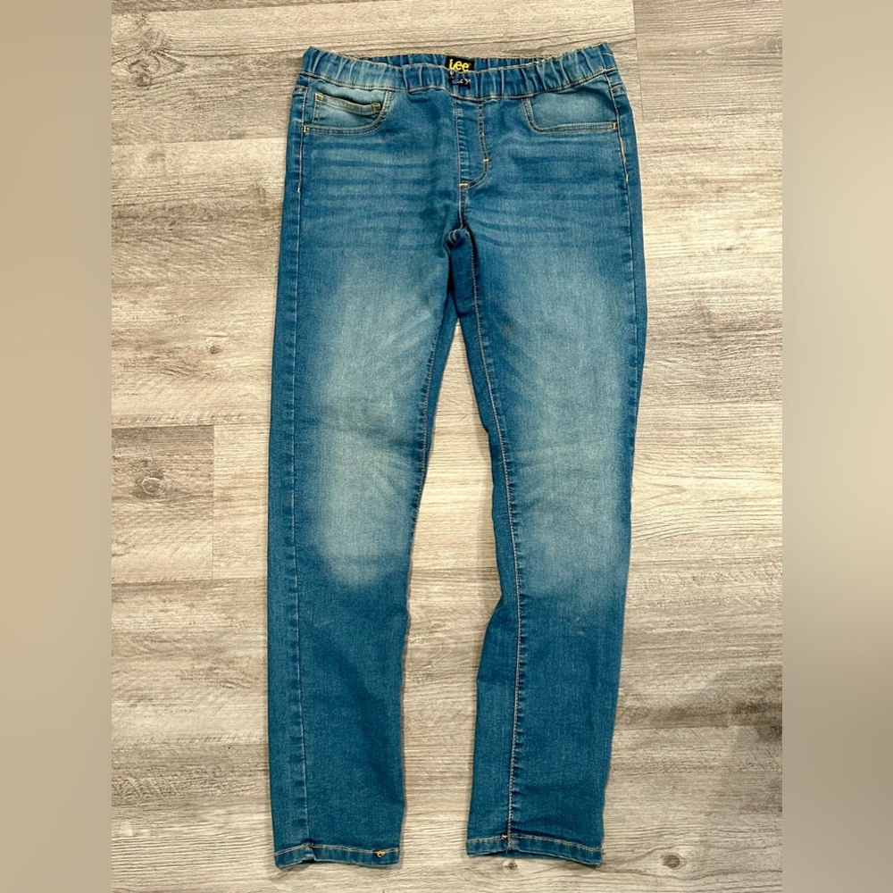 Lee Drawstring Mid Rise Jeggings
